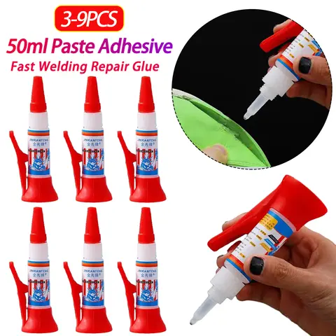 Colle de soudure puissante 50 ml, mastic de réparation rapide pour métaux, polyvalent pour métal, bois, cuir, porcelaine