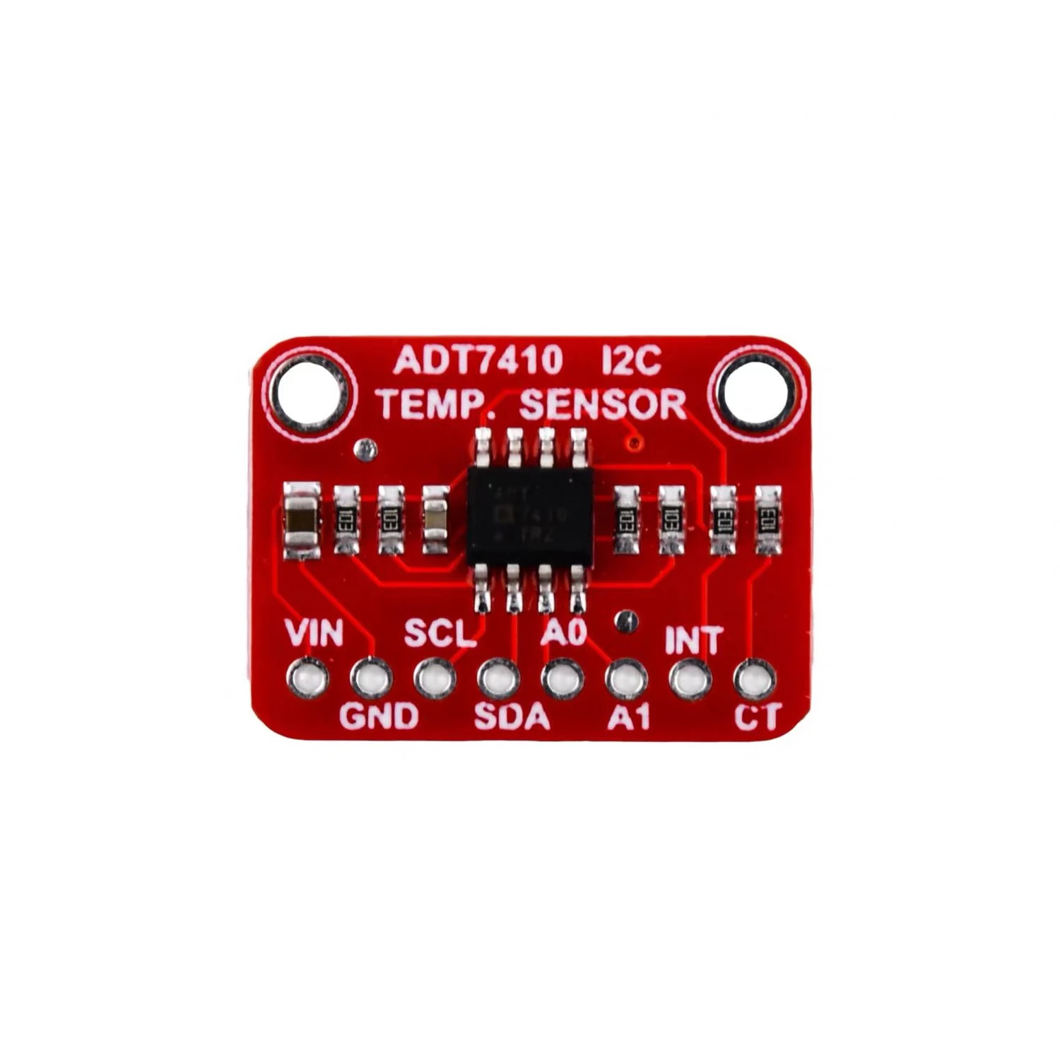 ADT7410 Distribution Board High precision I2C Temperature Sensor Distribution Board 16 bit Temperature Resolution
