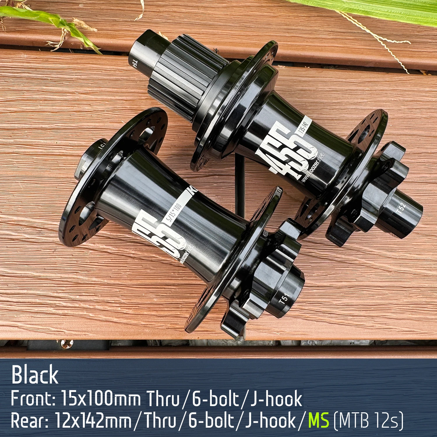 Koozer 455 QR 120 Click HG XD MS 8-12s 32 Holes CR-MO Steel Axle