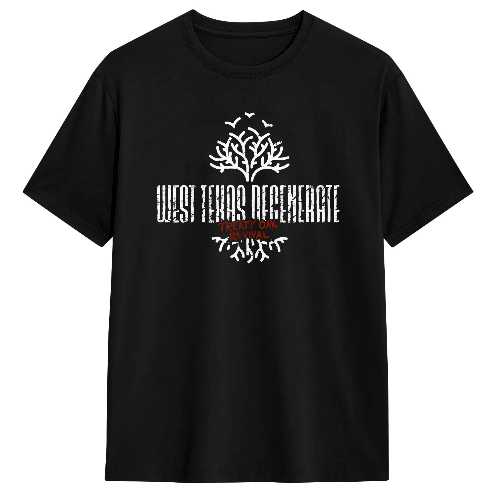 Country Music Band Treaty Oak Revival Men T Shirts  Casual Tees Short Sleeve O Neck T-Shirts Pure Cotton Summer Clothes