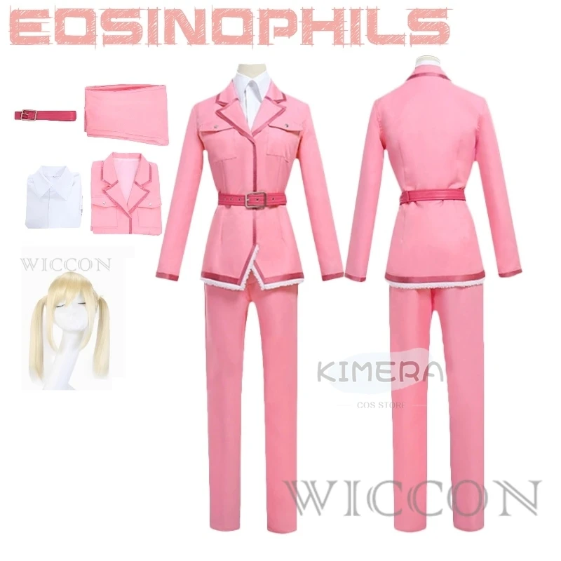 

Cells At Work Eosinophils One Character With Pink And White And One Member Of The Cells Costume Cosplay Costume Anime Full Suit