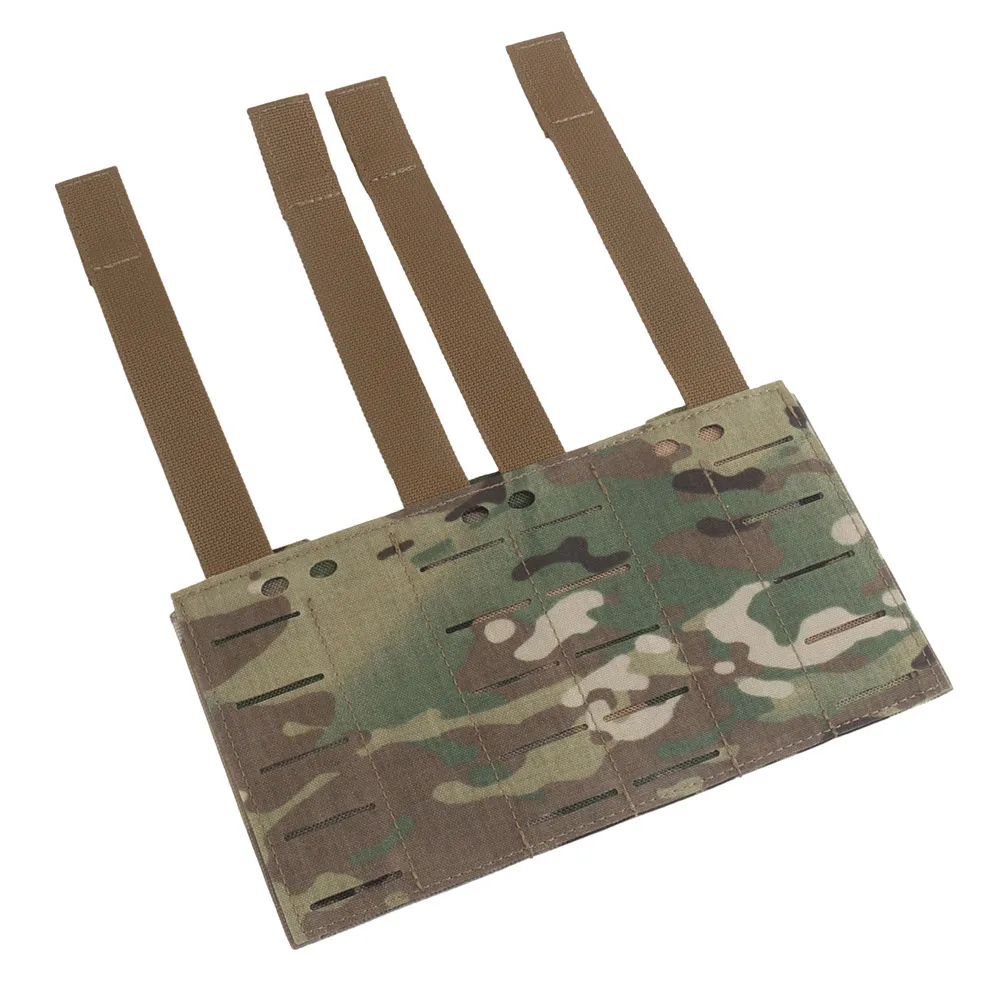 POSEIDON DEFENSE SP Elastic Single Triple Mag Pouch Molle Magazine Holster Compatible With AR 5.56 Magazine Airsoft Cat Grenade - view 3