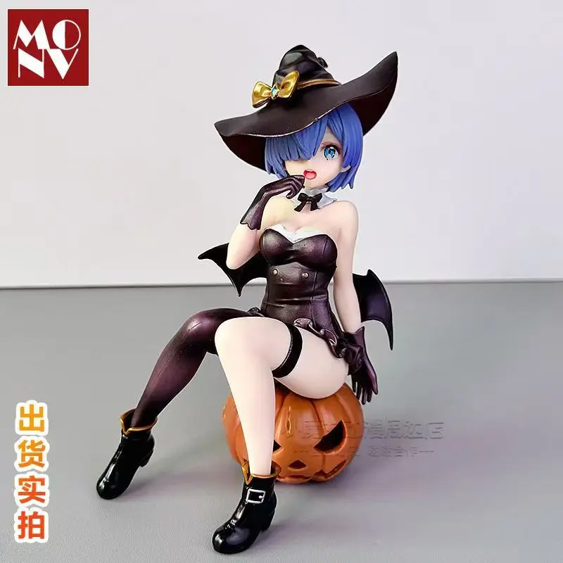 Rem Hallowmas Anime Figuren Pompoen & Duivel PVC Model Collectie Pop Tosy voor Kinderen Meisje Action Figure Gift Kerst Decor