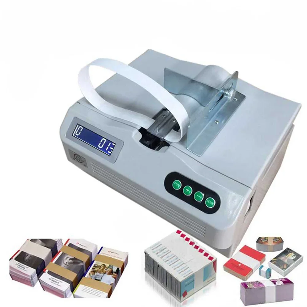 Automatic paper tape binding machine, automatic banknote binding machine, document and receipt binding machine