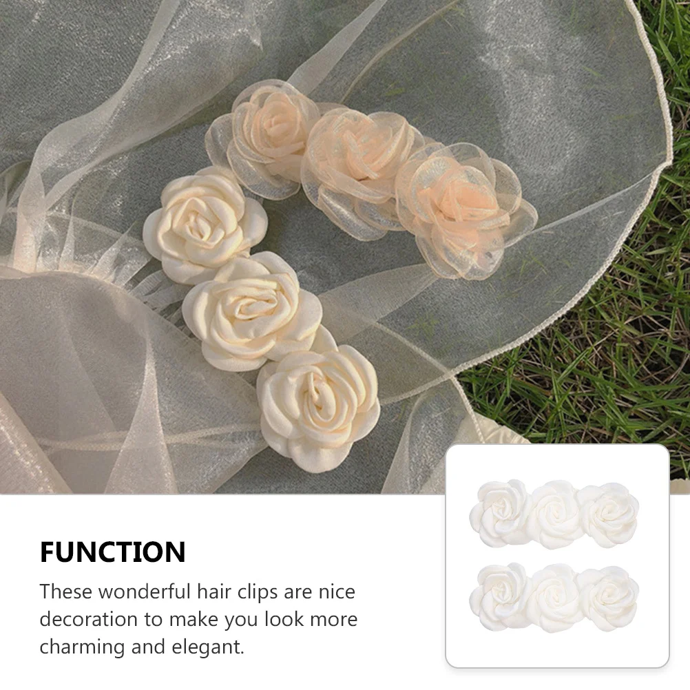 

2 шт. модных заколок для волос в виде камелии, заколки из премиального материала, декоративные заколки для волос, подарок на день рождения, милые заколки для девочек