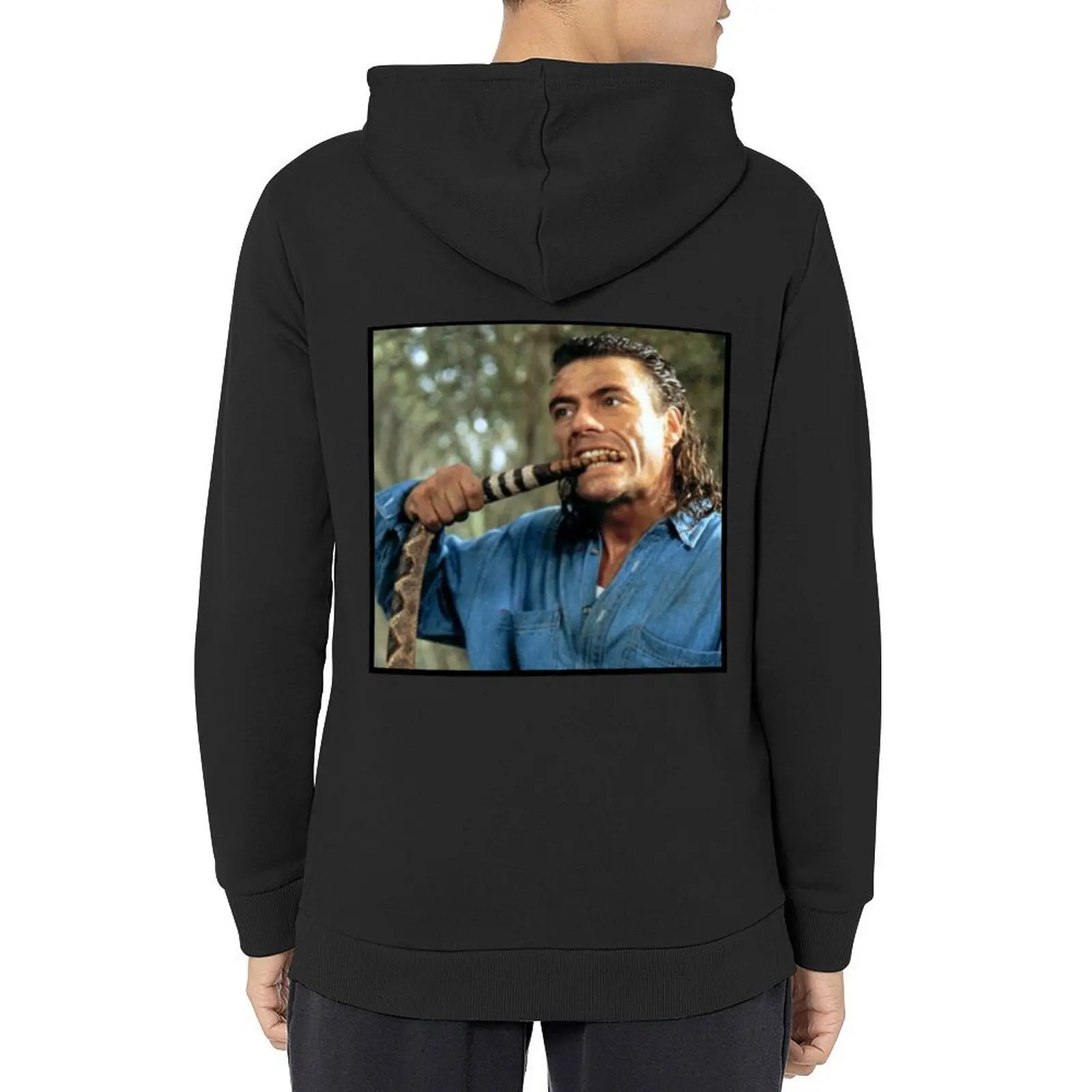 

Jean Claude Van Damme Snake Bite Hoodie mens clothing men's sweat-shirt autumn jacket men autumn new products hoodie man