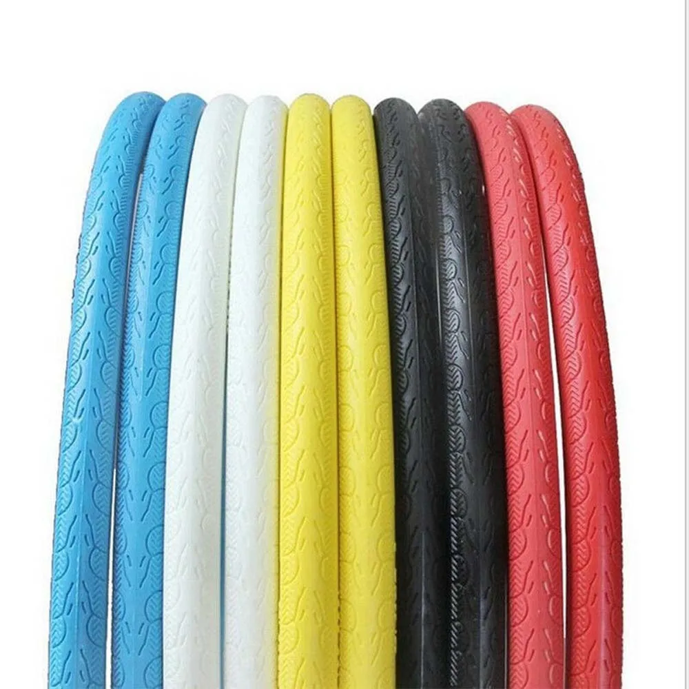 

Tire Rubber Tubeless Tyre Fixed Gear Cycling Bike Accessories Bicycle Tire Bike Solid Tire Bicycle Rubber Tire Bike Outer Tube