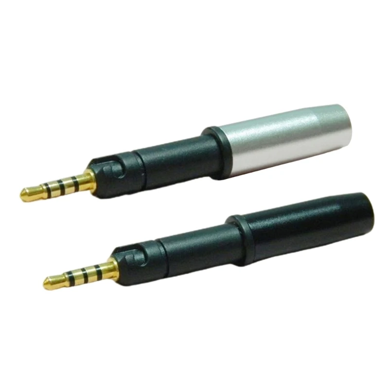 Easy Installation 3.5mm Male Plug Stereo Connectors for HD560S/HD400 Headphone