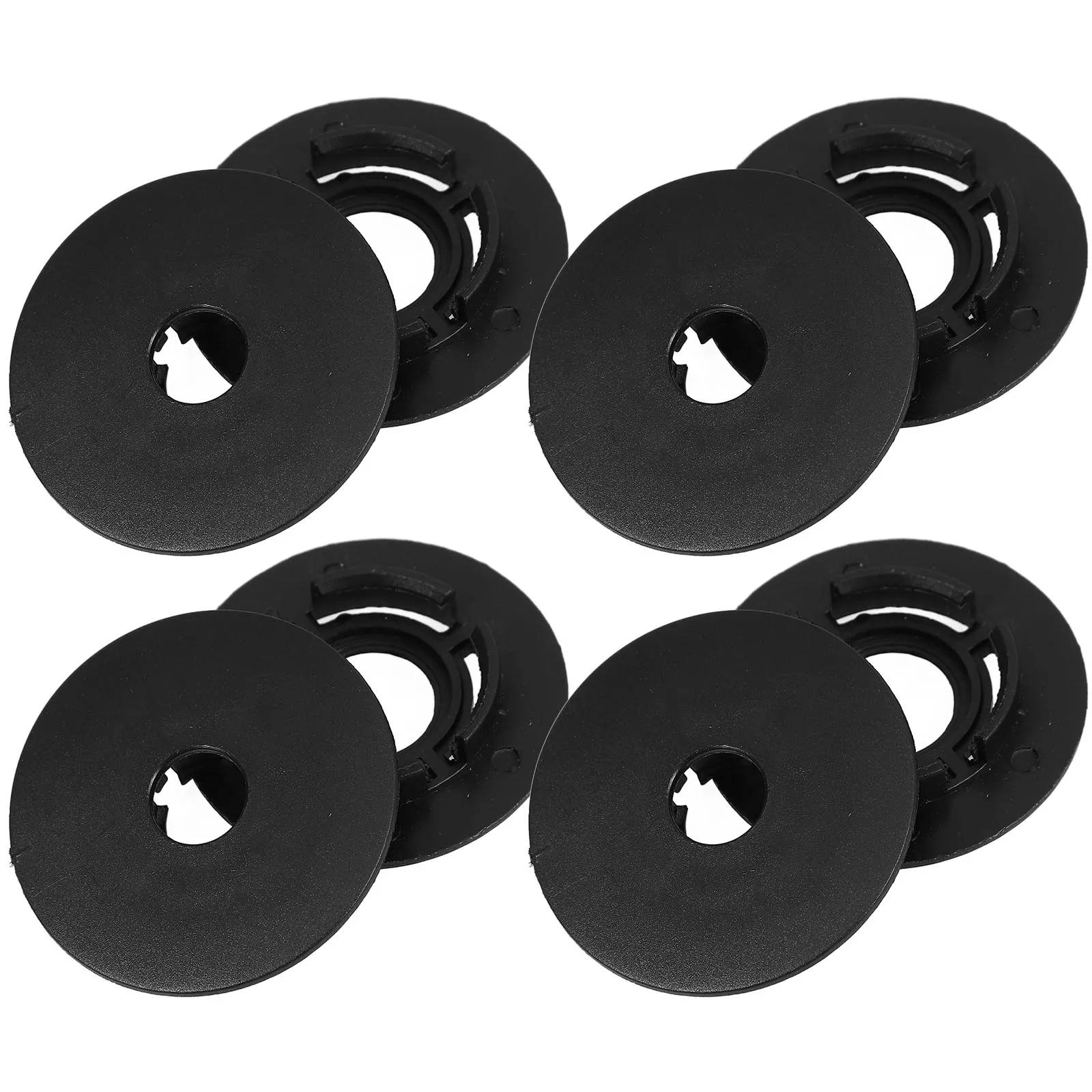 

4 Pcs Mat Floor Pad Fixing Anti Slip Design ABS Material Universal Size Fits Most Carpet Mats Accessories