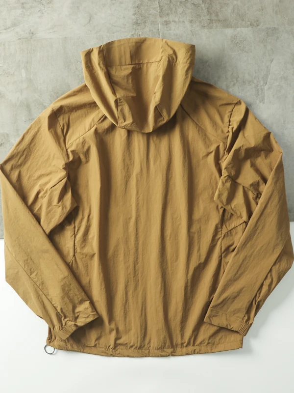 

Xiao He Self-Reserved Mountain Series Functional Laser Punched Underarm Men's Spring Summer Hat Skin Clothes Outerwear