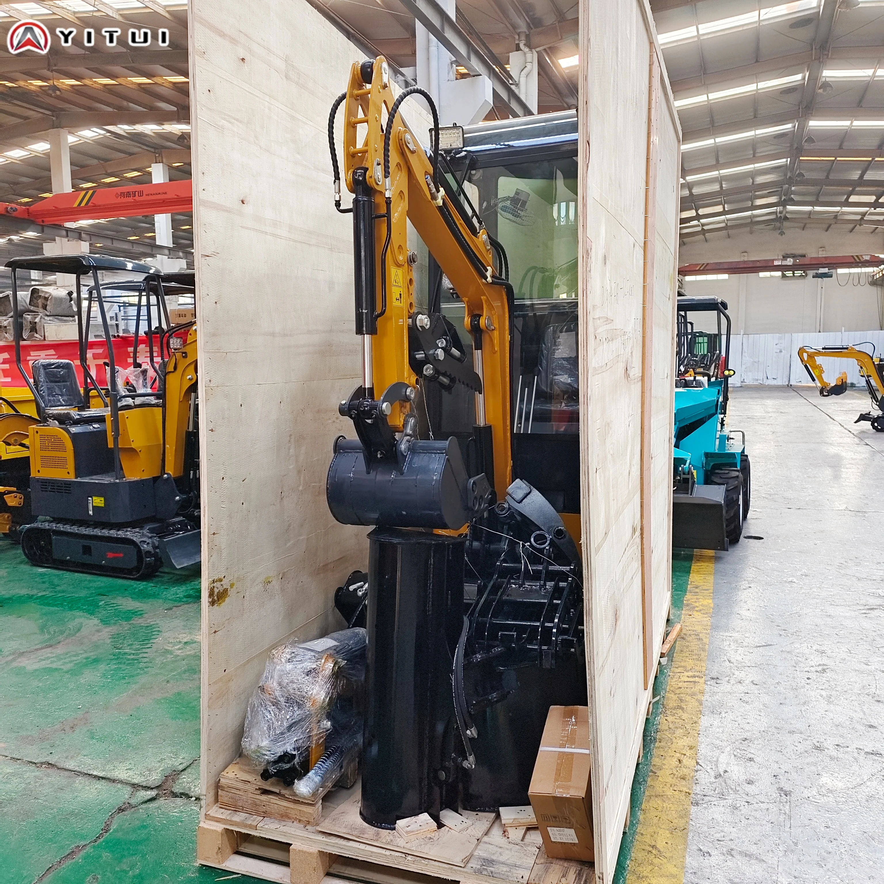 حفارات صغيرة مع 1.5 طن 1.8 طن و2 طن كوبوتا مخصصة متعددة الوظائف الكابينة مزرعة الزاحف حفارات صغيرة عائلية