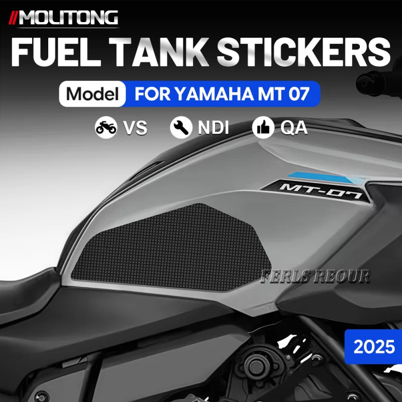 

Нескользящие водонепроницаемые накладки на бак для Yamaha MT-07 2025