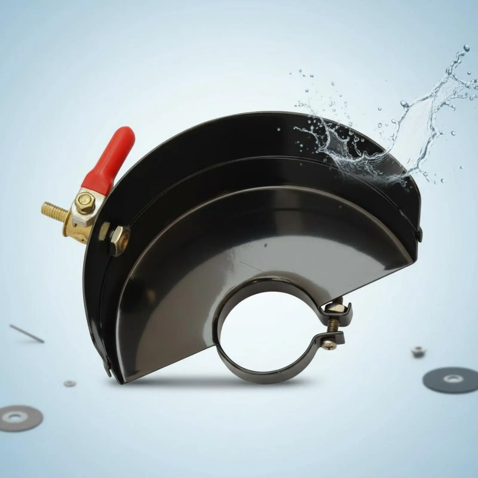 

Angle Grinder Slotting Guard Dustproof Water-Fed Dust Cover Widened Cutting Guard Multi-Blade Protection for Construction Site