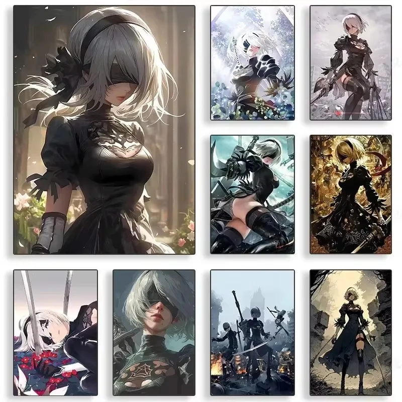 1000 Pieces Jigsaw Puzzle NieR Automata Anime For Adults Beginner Great Weekend Relaxation And Family Fun