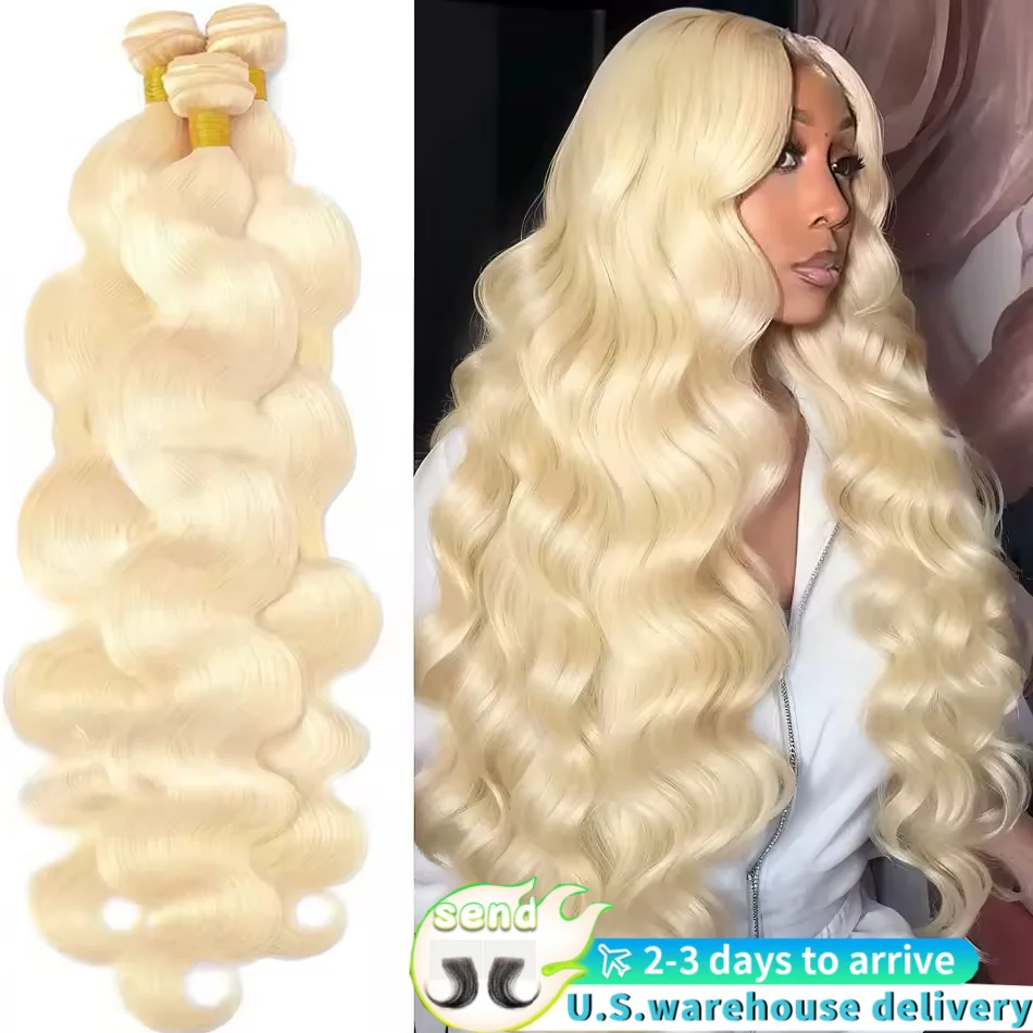 613 Bundel Rambut Brasil Pengikat Gelombang Tubuh Tenun Hitam 4/27 Ekstensi Rambut Sintetis Alami Lembut Bundel Gelombang Tubuh Warna-warni