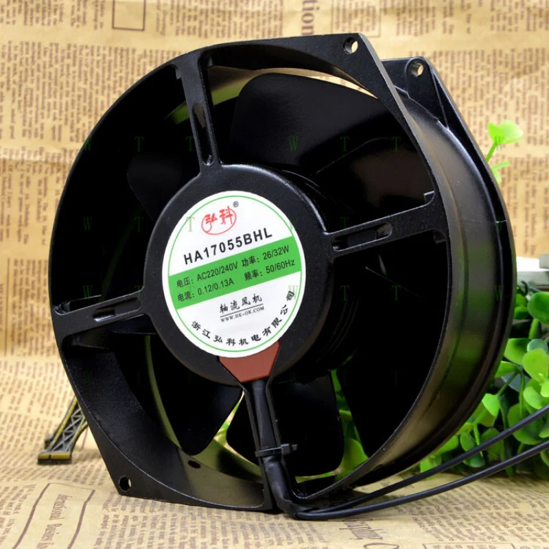 

H for Hongke HA17055BHL 17055 220 / 240V 0.12 / 0.13A all metal cooling fan