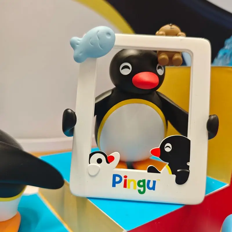 Genuine Pingu With Me Series Blind Box Penguin Mystery Box Action Figure Toy Model Collectible Doll Kid Birthday Xmas Gift - view 2