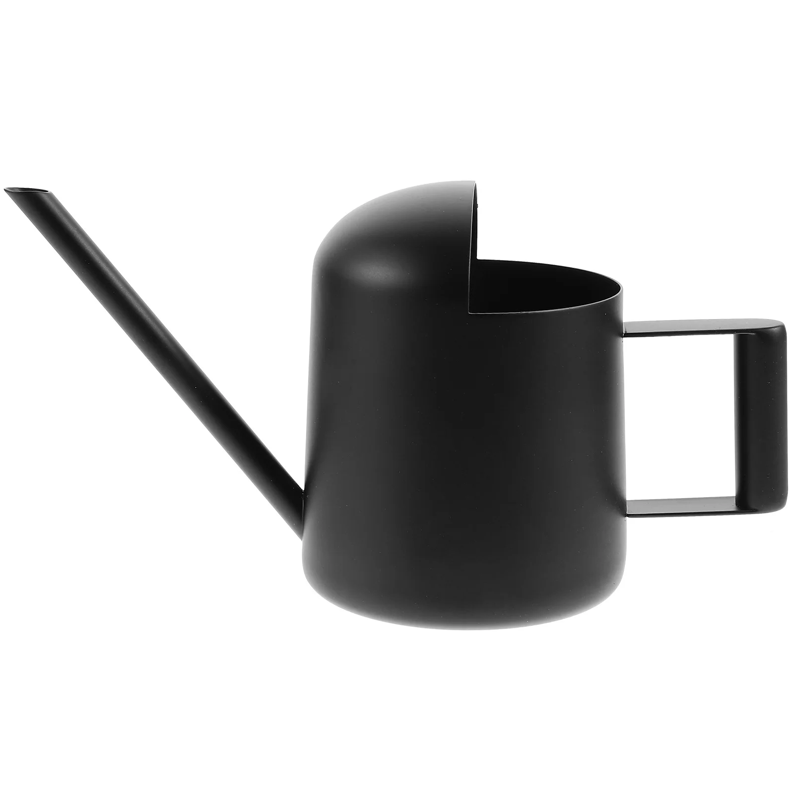 الفولاذ المقاوم للصدأ مسقاة افتتاح كبير مقبض مريح سقي دقيق داخلي في الهواء الطلق حديقة النباتات زهرة الأواني العصارية #4