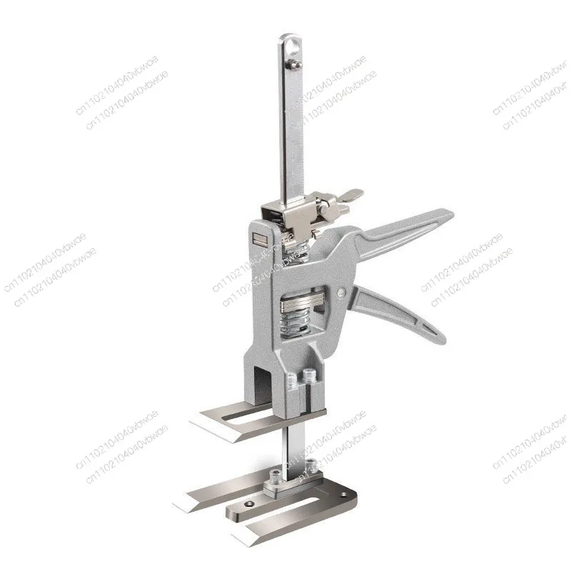 Cabinet door installation aids, door and window installation artifacts, furniture ceiling height devices