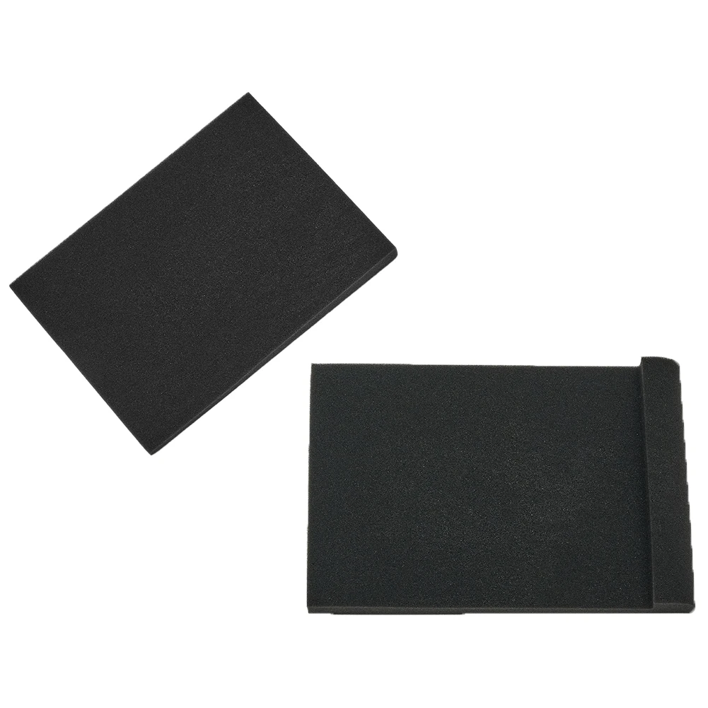 Acoustic Foam Pads Black Density 28*19*4CM 5 In/6 In For Speakers High Density Sponge Isolation Pads Practical