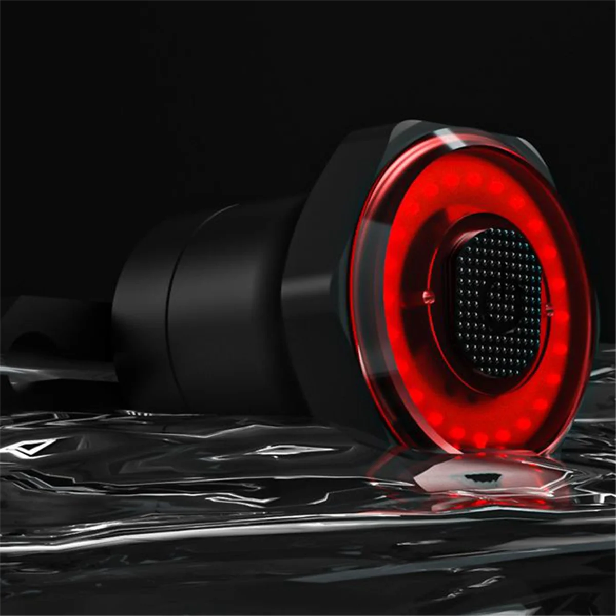 ABMO الذكية دراجة الذيل الضوء الخلفي السيارات بدء وقف الفرامل USB تهمة الدراجات الضوء الخلفي الدراجة ضوء وسادة الذهب الوردي