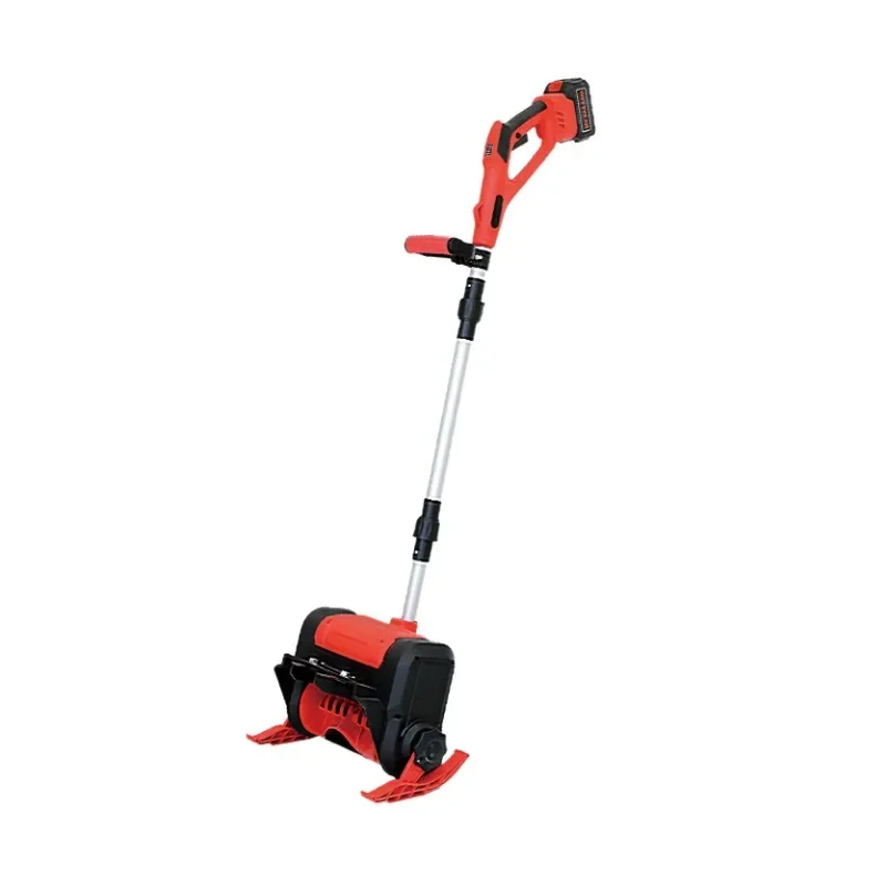 Electric hand push snow thrower small school road property courtyard household scenic spot snow plow greenhouse