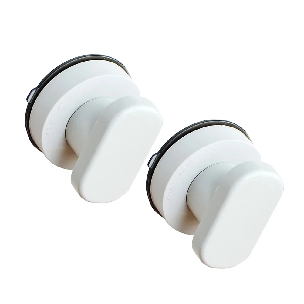 

2 Pcs Suction Cup Handle Shower Grab Bar Refrigerator Door Bathroom Safety Bars