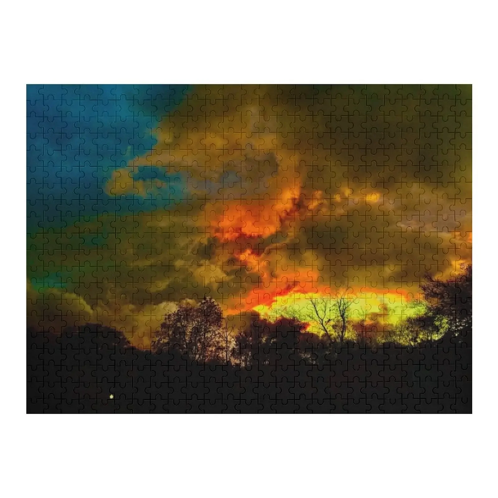 

Raging Skies Jigsaw Puzzle Photo Baby Wooden Puzzle
