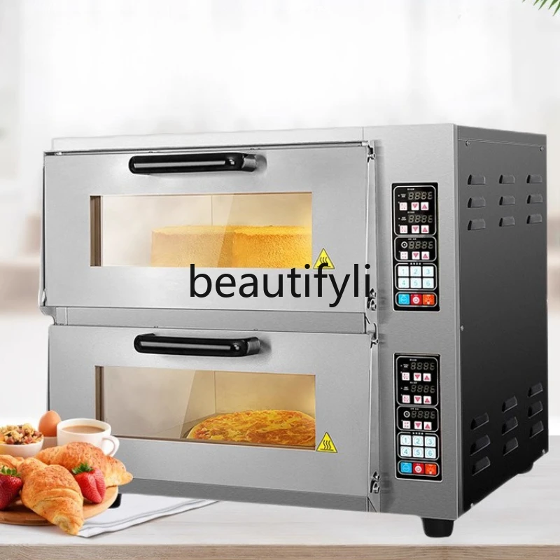

Commercial Multifunctional Large Capacity Electric Oven Intelligent Baking Temperature Control Oven Double Layer Electric Oven