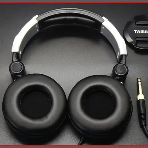 Pioneer DJ Headphone Disc Music Headset Over-Ear Earphones Monitor Headset Tuning Mobile Phone PC Headphone Without Mic Gift 8 best sales pioneer stereo - №5