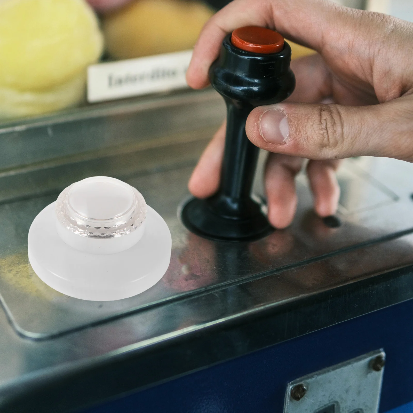 

Vending Machine LED Push Button for Coin Operated Games Game Console Accessories Responsive Tactile Feedback Modern Appearance