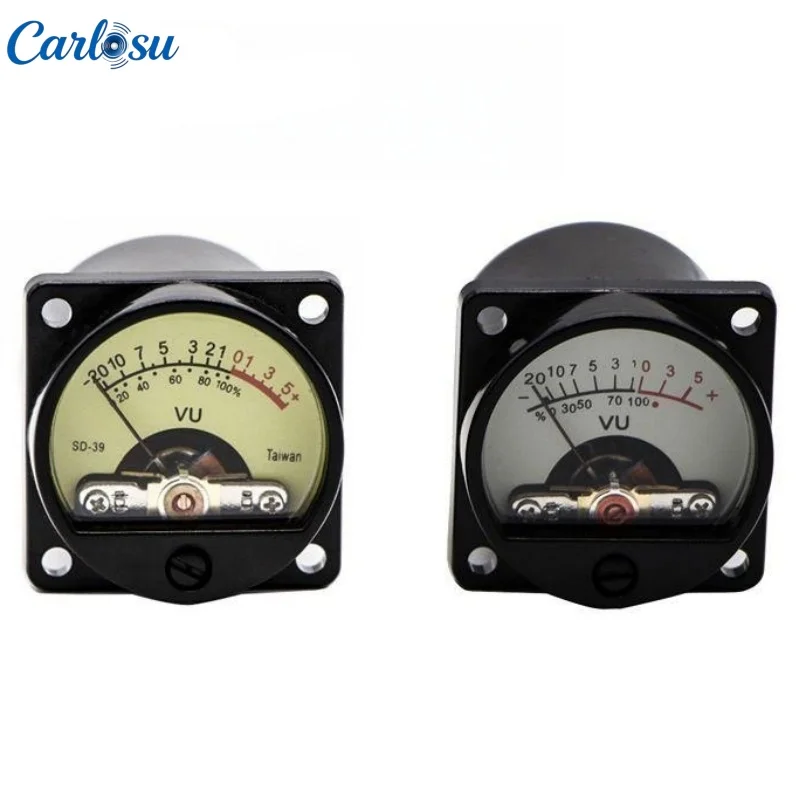 SD-39 Level Meter, 500 VU, Decibel Analog Meter, for Audio Amplifiers 1PCS