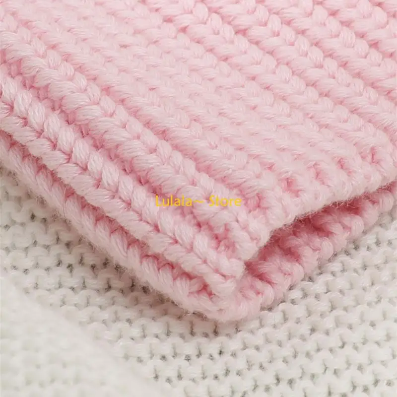 

Y4QA Мягкие и теплые детские пинетки, вязаная обувь с шапочкой для особых случаев