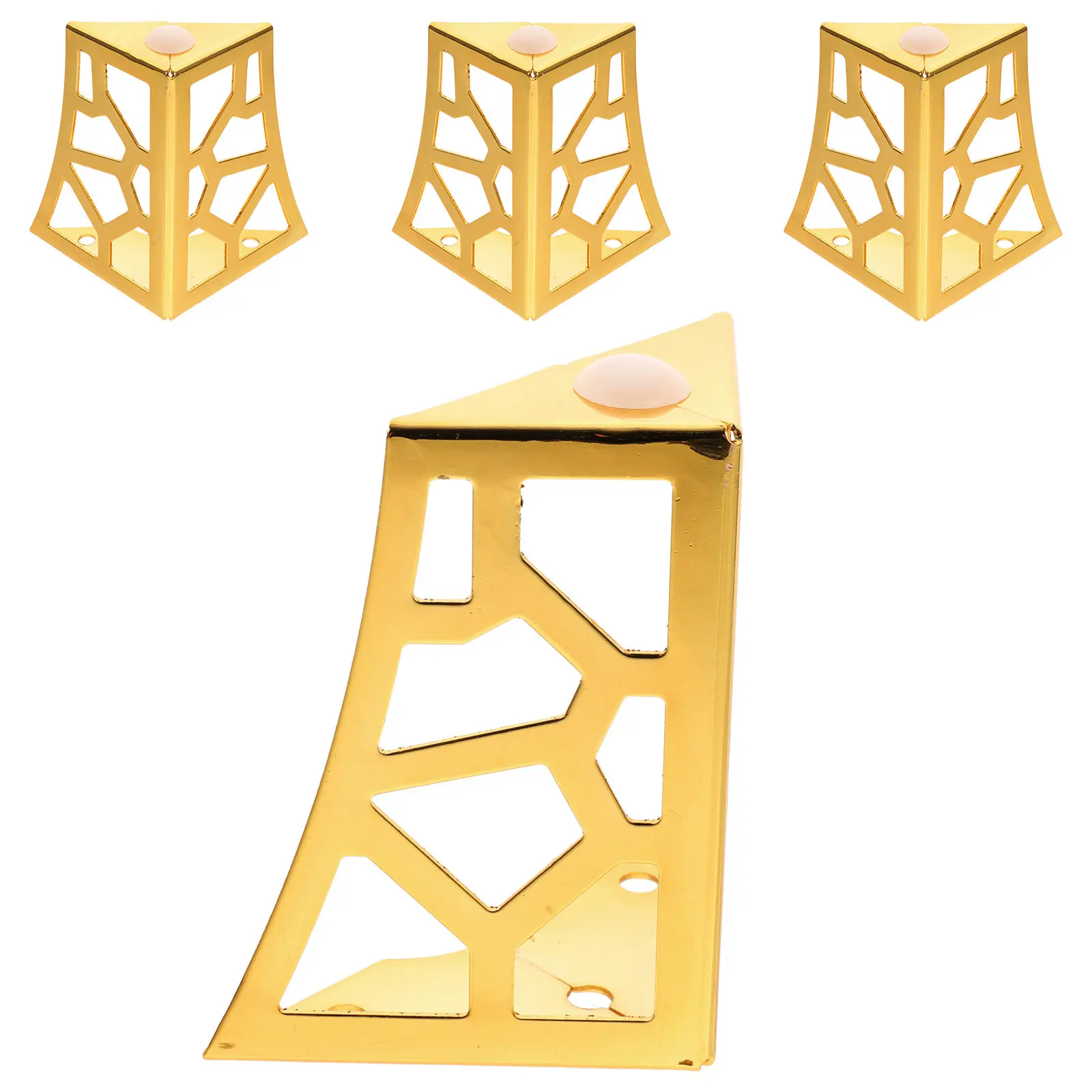 

Комплект из 4 металлических полых опорных ножек для мебели: для диванов, комодов, шкафов, столов