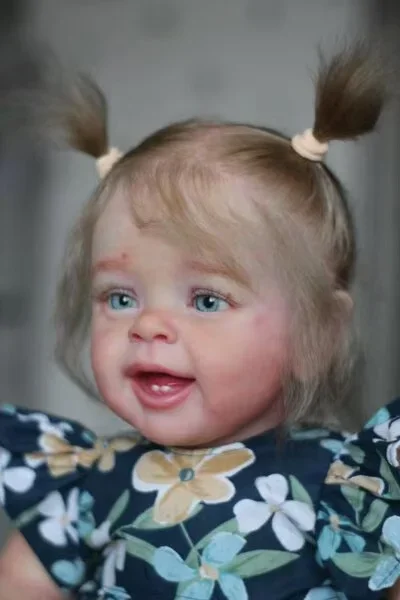 DLS Customized Limited Supply 24inch Reborn Baby Doll Yannik With Hand-Rooted Hair Already Finished Doll With Different Dress