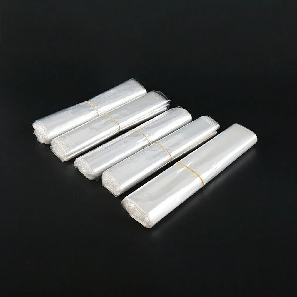 

Film Wrap Shrink Bag Clear Shrinkable Recyclable Materials Seal Packing Kitchen Puncture Resistance DIY Sealing Strength