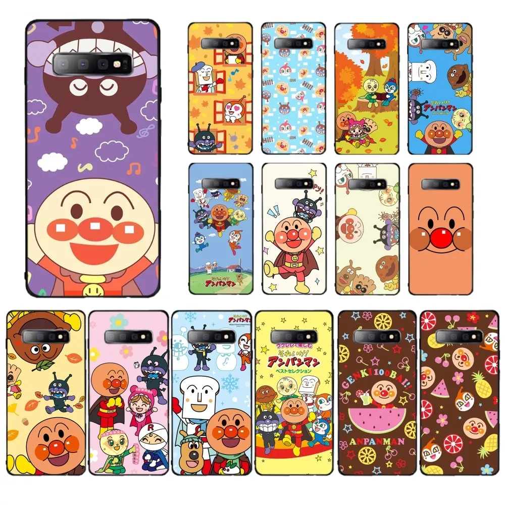 Cartoon A-Anpanman Baikinman Phone Case For Samsung S 9 10 20 21 22 23 30 23plus lite Ultra FE S10lite Fundas