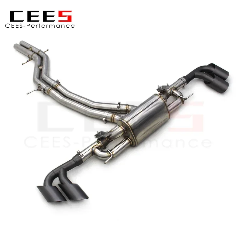 CEES Exhaust Pipes For Lamborghini URUS 4.0 2018-2023 Stainless Steel Exhaust Pipe Muffler Catback Exhaust Systems