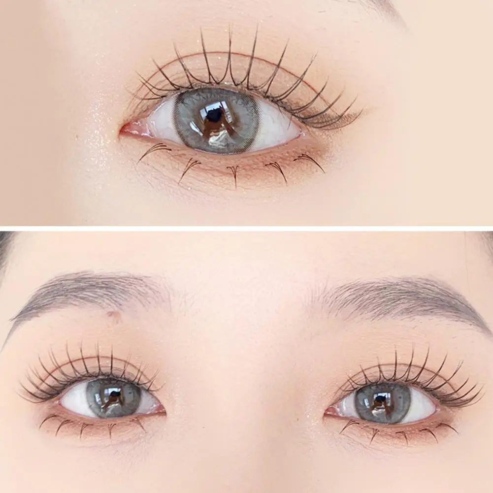 Trendy False Eyelashes Handmade Fibers Dense Soft Handmade V-shaped Extension Eyelashes Artificial Eyelashes Magnify Eyes