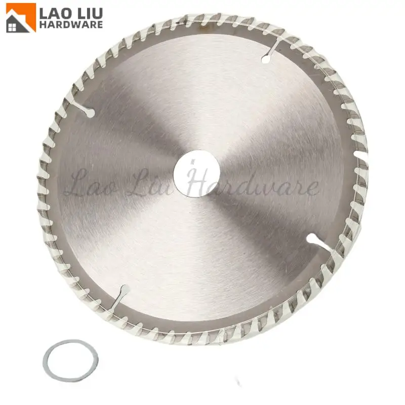 7 بوصة 180 مللي متر شفرة منشار دائري 60 أسنان أسطوانة تقطيع الخشب لقطع اللوح الخشبي الصلب الناعم والخشب الرقائقي قاطع الخشب #4