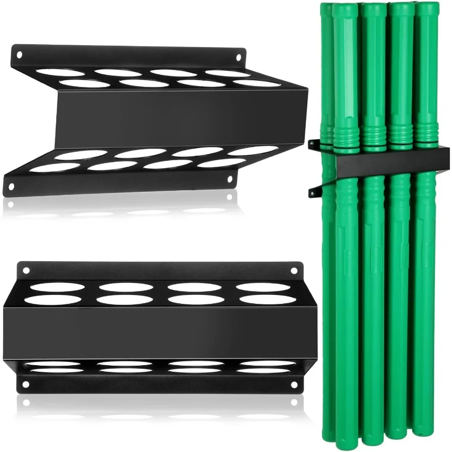 

9 Pcs Welding Rod Storage Set with 8 Slot Tig Welding Filler Rod Holder and 8 Pcs 40 Inch Tungsten Electrode Storage Tubes for