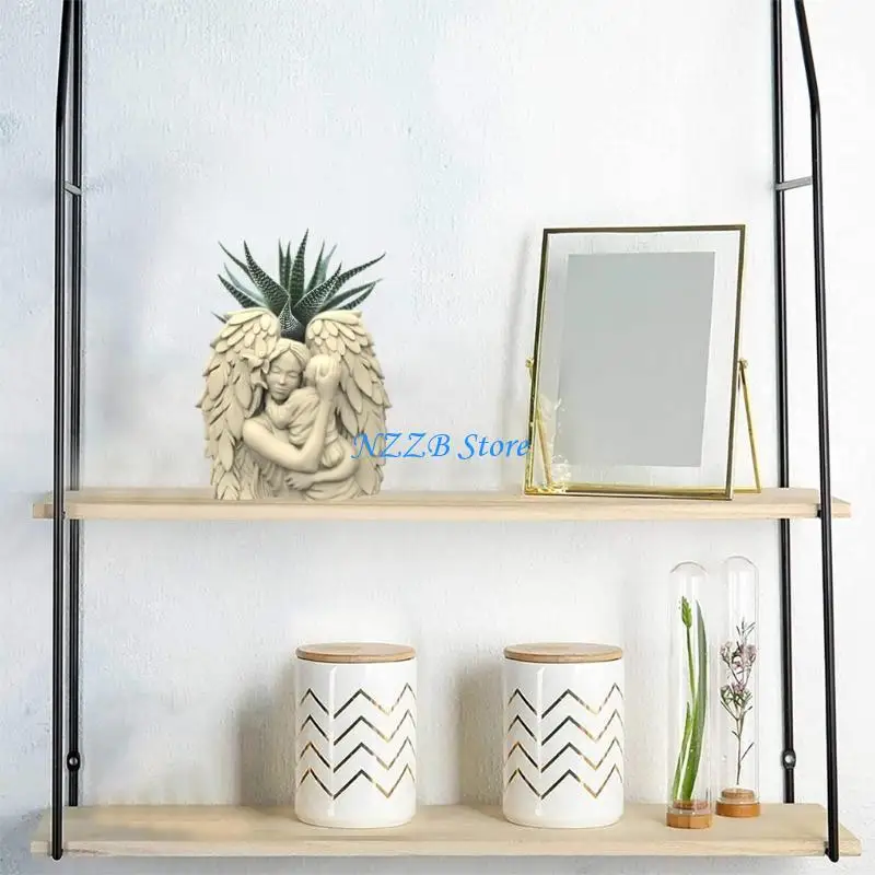 

T21F Ангел силиконовая форма DIY штукатурки настольный орнамент инструмент форма для ароматических свечей