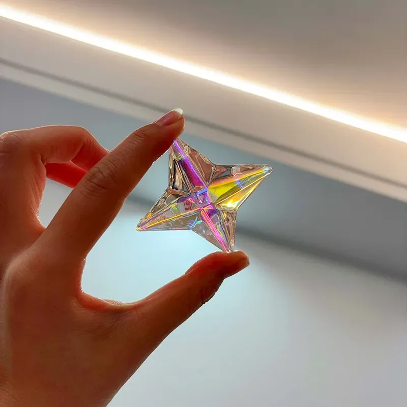 Genshin Impact Primogem Prop 3D Crystal Desktop Ornaments Props Game Peripheral Models Gift for Friend Game Fan Genshin Impact