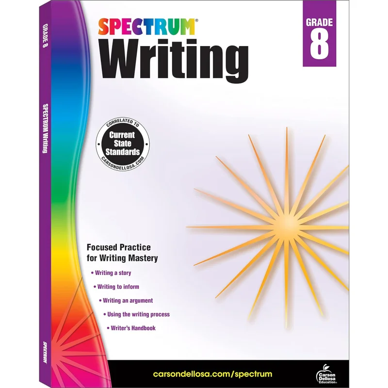 

Spectrum Writing Grade 8 Carson Dellosa Education Carson Dellosa Education 9781483812038 Book