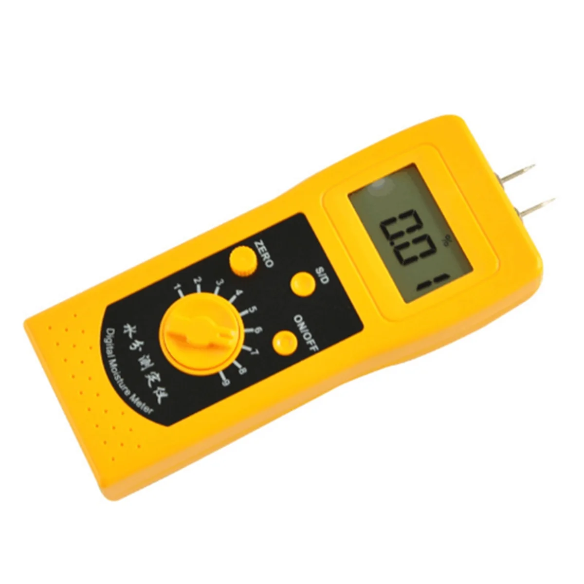 

DM300R Digital Meat Moisture Meter Pork, Beef, Lamb, Chicken Moisture Analyzer Range 10-90% with LCD EU Plug