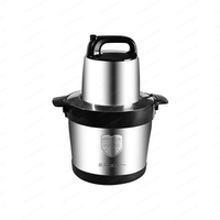 6L High Power Electric Meat Grinder - Stainless Steel Commercial/Home Food Processor for Meat Mincing, Chili Sauce & Filling