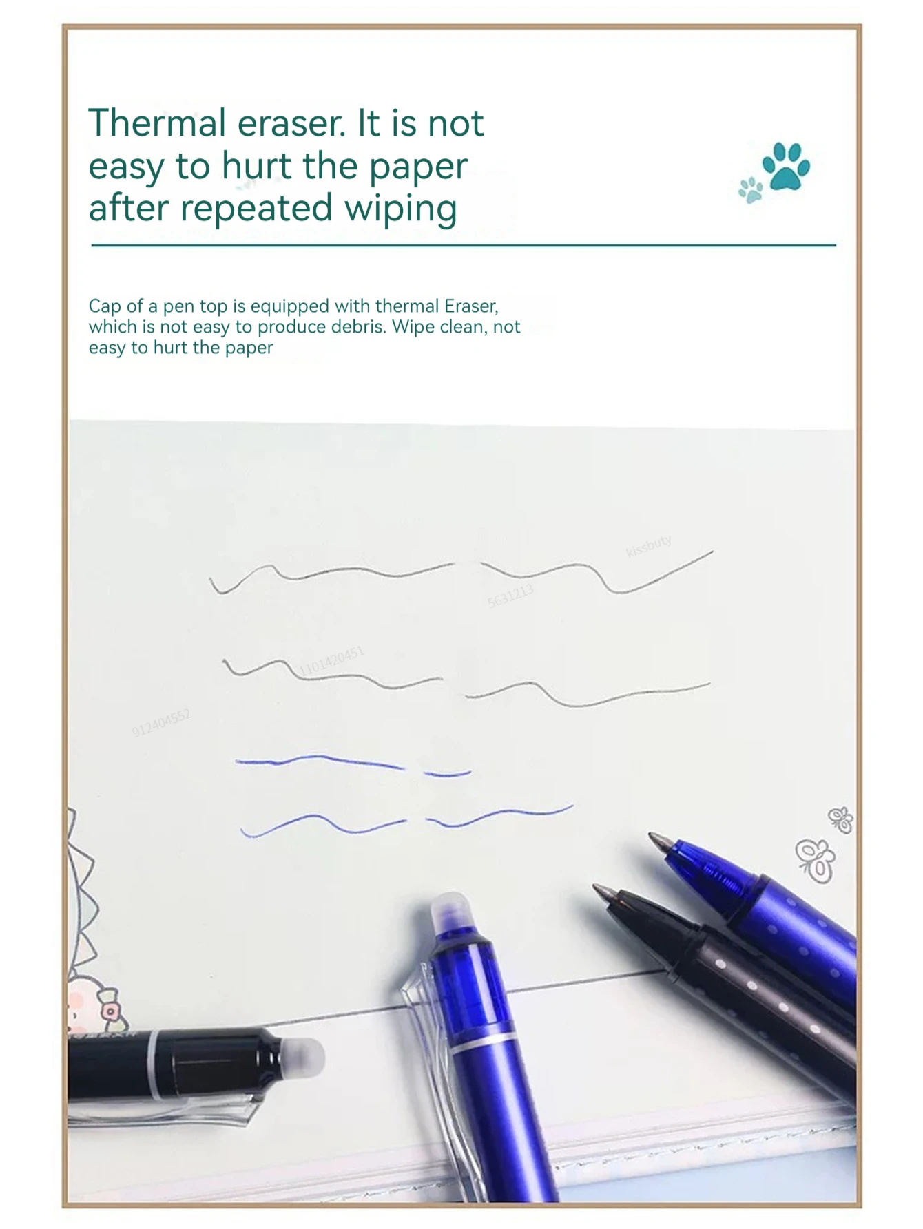 Erasable Retractable Gel Pen S - đánh giá và giá Gel Ink Pen Set