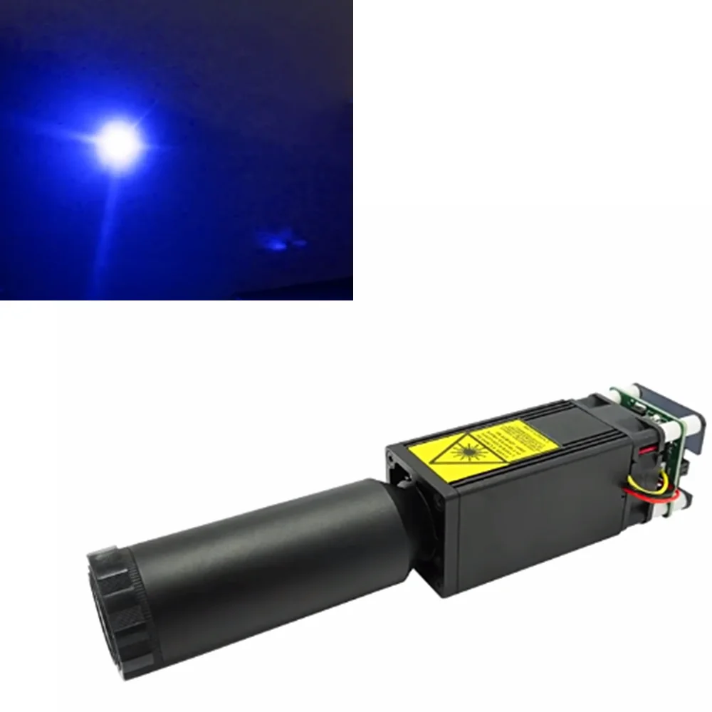 Modulo laser di guida per uccelli a fascio grosso 520nm 3w/455nm 5w/638nm 2W 3CM TTL