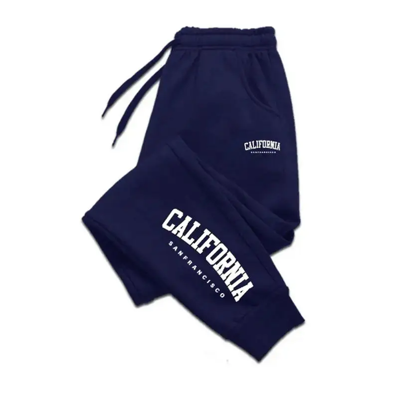 Calça esportiva masculina de jogging, moletom diário, casual, versátil, quatro estações, roupa masculina, nova moda, vendas quentes, 2024