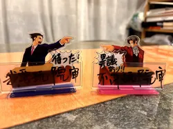 Ace Attorney Anime Acrylic Stand Figuur Action Peripheral Figure Kids Models Toy Accessories Desktop Ornaments Friend Gift